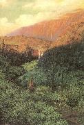 Lionel Walden Evening china oil painting artist